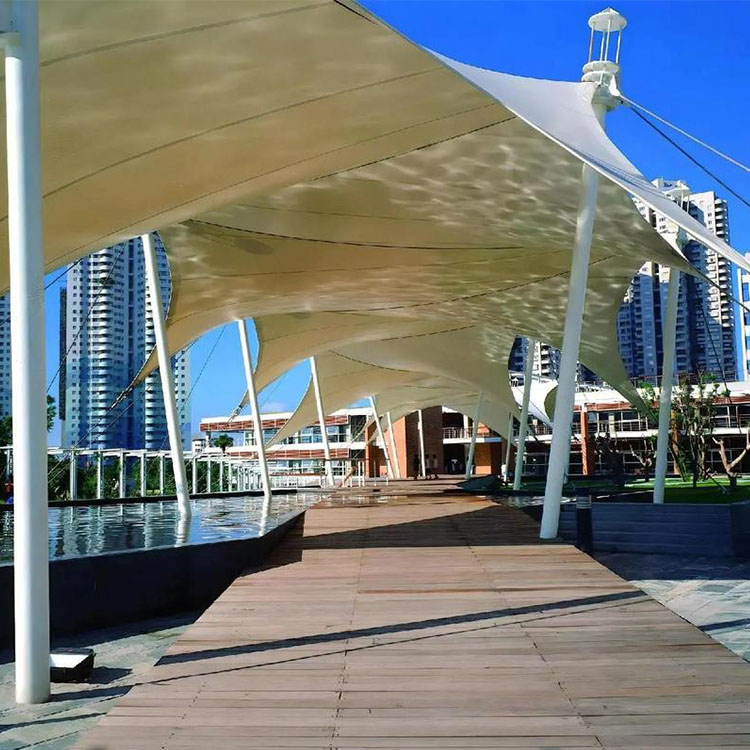 永登县膜结构景观棚